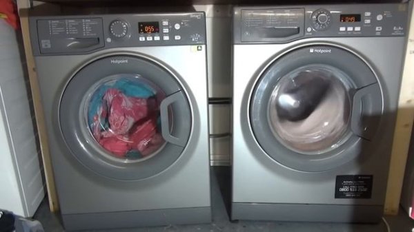 Wash Race No.118 : Hotpoint Smart vs Hotpoint Aquarius bed and Bath cycle race