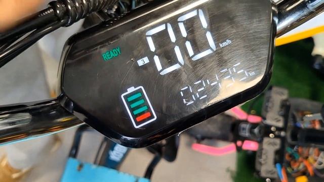 Как настроить отображение вольтажа на дисплее электровелосипеда Wenbox Monster #электровелосипед