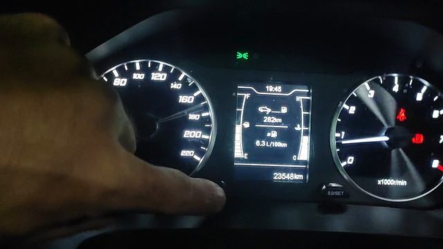 chery Tiggo 4 pro, action: панель приборов смотреть онлайн