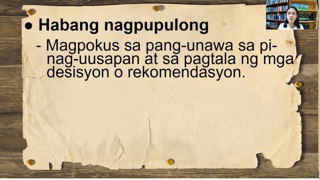Pagsulat ng Katitikan ng Pulong смотреть онлайн