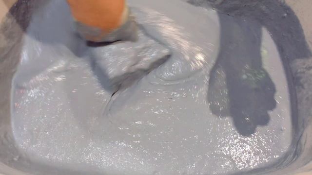 Mix Thick Recycled Pastes And Powders And Bleach Rinse 💜💙💚🤍💗 ASMR