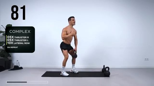 25 Min Full Body KETTLEBELL HIIT Workout Complex Sets AMRAP INTENSE смотреть онлайн