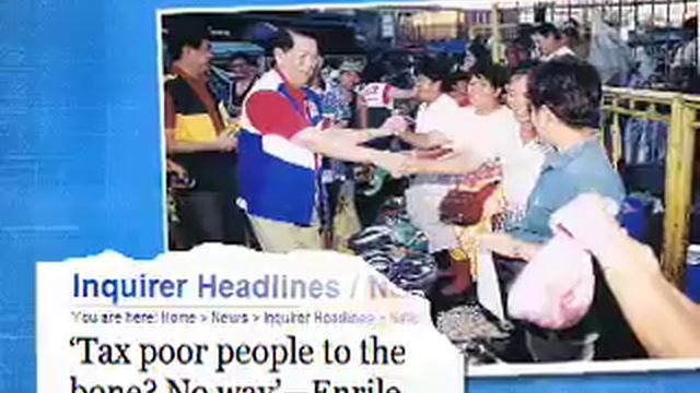 Senate President Juan Ponce Enrile and KAAKBAY Partylist смотреть онлайн