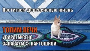 3. ДЕЛА ДЕРЕВЕНСКИЕ. СЕНОКОС. ПРОВЕРКА ПЕЧЕЙ. ЗАПАСЫ НА ЗИМУ. НАВОДИМ ПОРЯДОК.