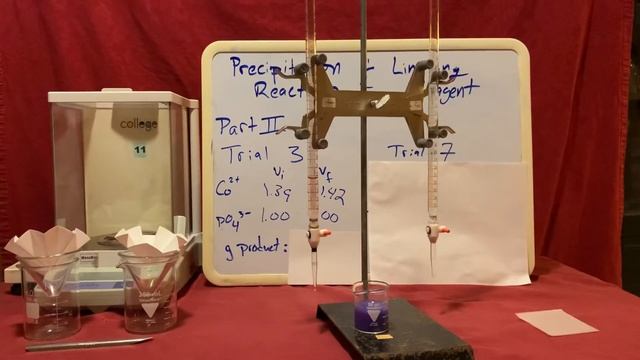 Precipitation Reaction and Limiting Reagent Lab, Part 2 смотреть онлайн