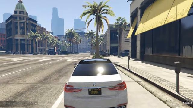 Bmw 2017 750li Brutal car Gta V смотреть онлайн