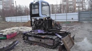 Komatsu pc50uu2. Мини экскаватор. Немного о ремонте.