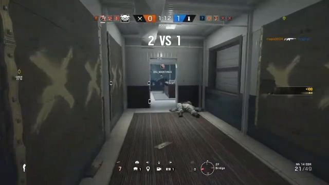 Tom Clancy's Rainbow Six siege dokkaebi 3 kills смотреть онлайн