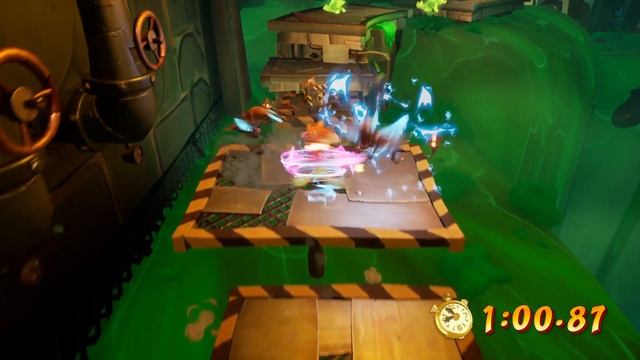 Crash Bandicoot 4: Nitro Processing Platinum Relic Time Trial смотреть онлайн