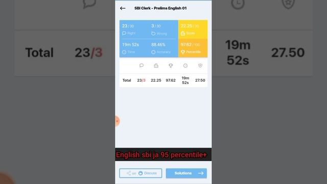 95 percentile+in sbiclerk english sectional| Watch full video | English improvement stretegy смотреть онлайн