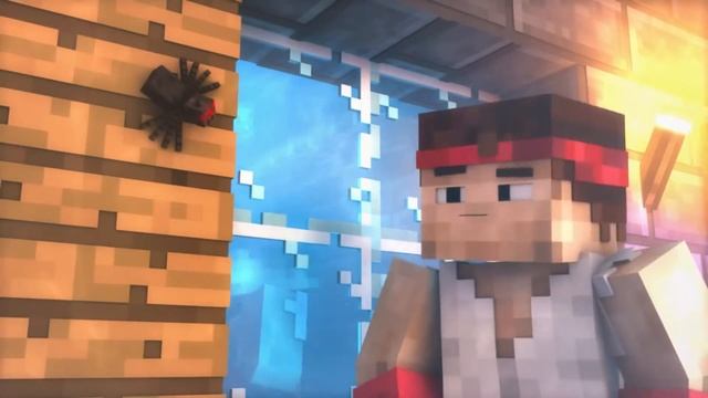 Паук | Minecraft Animation смотреть онлайн