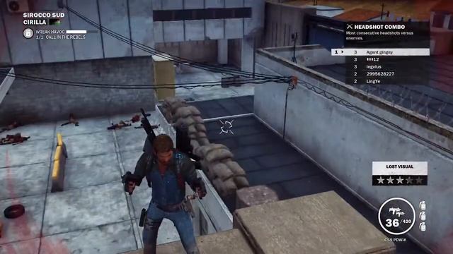 JUST CAUSE 3 As Spider-Man (without Outfit
