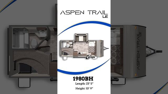 Floorplan Friday featuring the Aspen Trail Mini 1980BH смотреть онлайн