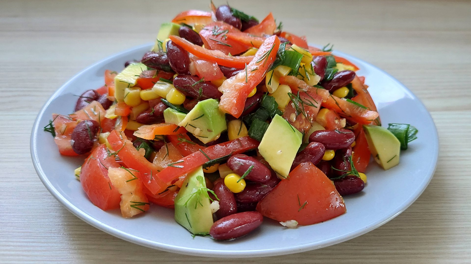 Вот это салат! Простой салат на праздничный стол и на каждый день! Постный салат на скорую руку! смотреть онлайн