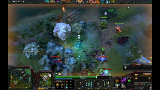 Dota2 #1 Nature's Prophet gameplay смотреть онлайн