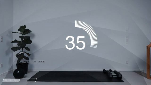 40 min FULL BODY Dumbbell workout _ No Repeat ( Build & Burn _ No Jump ) смотреть онлайн