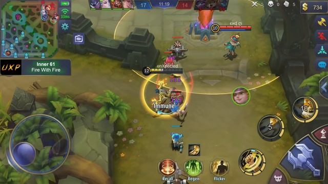 Chou Montage #9 - Immune Franco, Cyclops and low hp fights | unXpected | MLBB смотреть онлайн