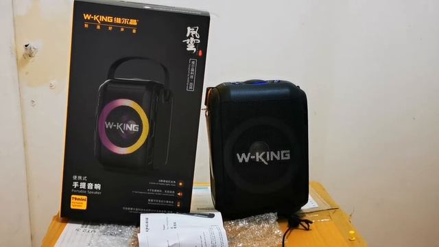 เทส ไมค์ ลำโพง W king T9 Mini. #wking #T9 #T9mini смотреть онлайн