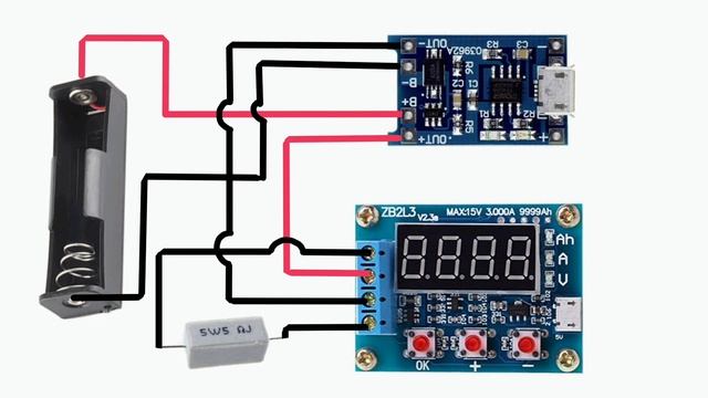 ZB2L3 Li-ion capacity tester смотреть онлайн