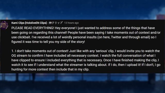 Hololive Clipper Just Destroyed His Channel, 'apologized' And Only Made Things Worse