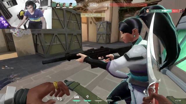 Getting Better with Viper | Road To Platinum | Valorant Live смотреть онлайн