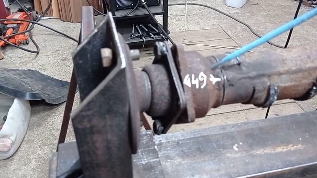 Укорачивание мостов ВАЗ для минитрактора, погрузчика. смотреть онлайн