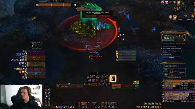 Operation: Mechagon - Junkyard +19 [Fortified/Sanguine/Quaking/Awakened] Protection Warrior смотреть онлайн