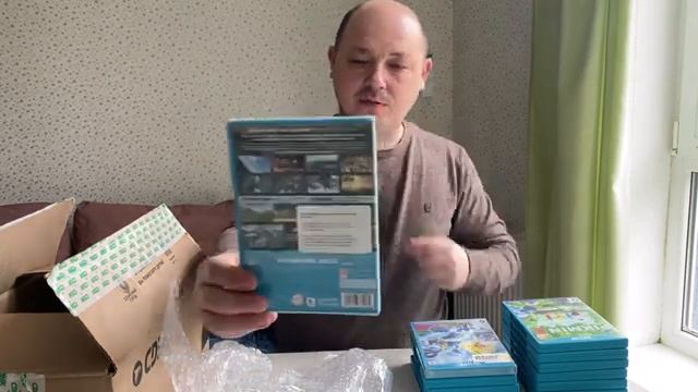 РАСПАКОООВИЩЕ  игр на Nintendo WiiU