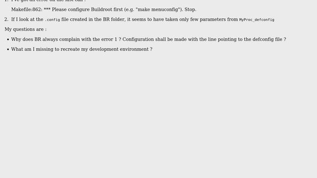 Unix & Linux: Buildroot : Using out of tree defconfig (2 Solutions!!) смотреть онлайн
