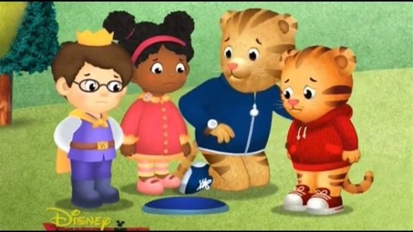 Тигрёнок Даниэль и его соседи - Даниэль идё на пикник