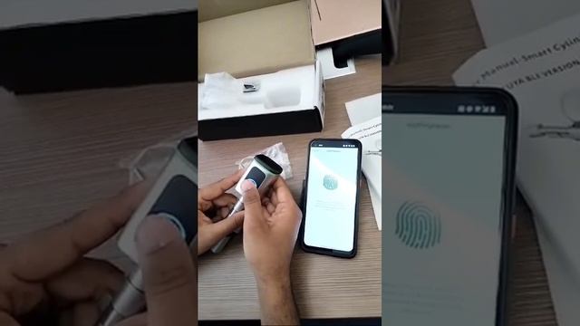 Smart Cylinder Lock Setup & Configuration #smarthome #trending #smartlock #fingerprint