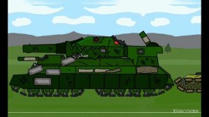 КВ-44 Паразит VS КВ-6 и Титана - мультики про танки