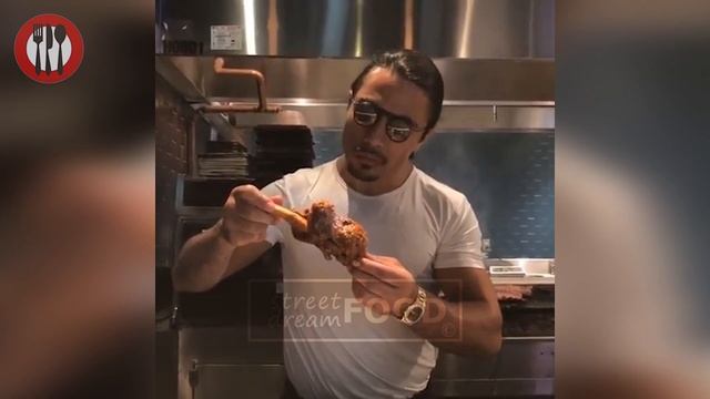 Nusret Steakhouse Dubai $$$ Salt Bae Cutting The Meat! #nusr_et