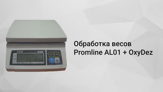 Обработка настольных весов станцией Protwin смотреть онлайн
