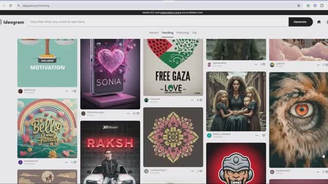 Нейросеть ideogram создает логотипы и рисует буквы смотреть онлайн