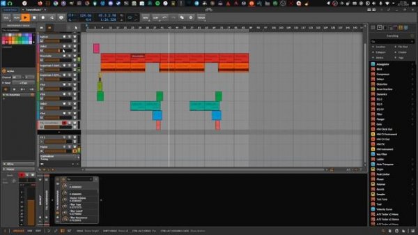 Линукс для писания музыки Linux в BitWig Studio