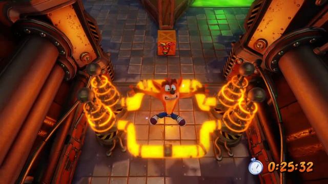 Crash Bandicoot More Time Trial Fun смотреть онлайн