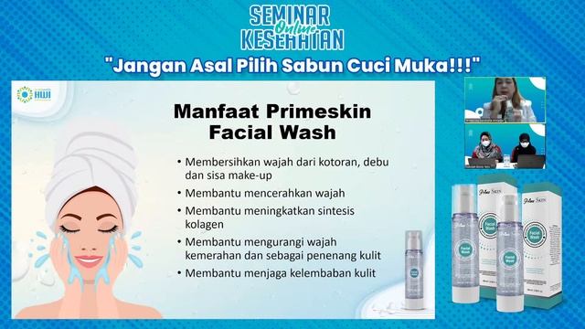 Seminar Online Kesehatan : Jangan Asal Pilih Sabun Cuci Muka!!! смотреть онлайн