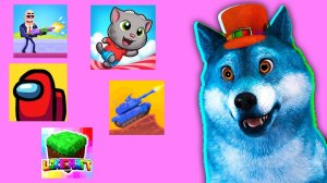 My Talking Tom Candy Run, Tank stars, Among us, Hitmasters, Lokicraft, МОЙ ГОВОРЯЩИЙ ТОМ