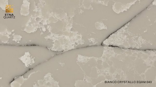 Кварцевый агломерат BIANCO CRYSTALLO EQAM 043