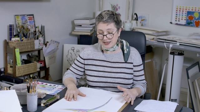 Painting a Strelitzia Reginae Stem ⎮Billy Showell ⎮Watercolour Beautiful смотреть онлайн