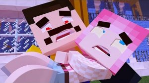 ОПЫТЫ НАД ДОЧЕРЬЮ СОСЕДА! ПРИВЕТ СОСЕД В МАЙНКРАФТ [перезалив]