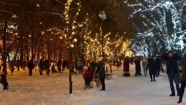 Снег кружится! Одесса! Зима пришла смотреть онлайн