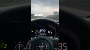 TOP SPEED TOYOTA RAIZE, 185KM/H LIMIT?? #topspeed #toyota #raize #grsport #tss #toyotaraize