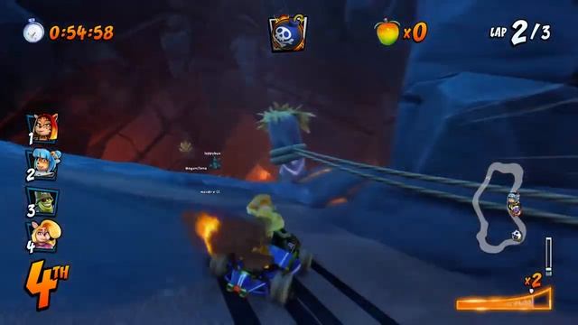 Let's play Crash Nitro Fueled Online - Tawna Bandicoot. (Inferno Island) смотреть онлайн