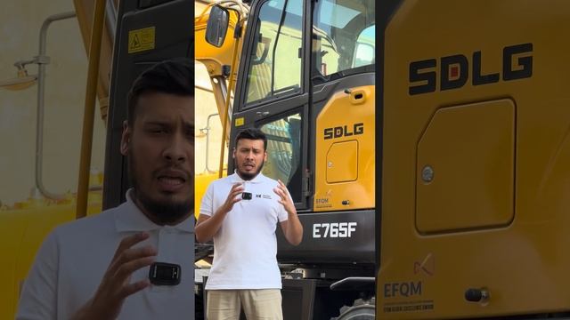 "KCHM Group" SDLG ekskavator E765F obzor! смотреть онлайн