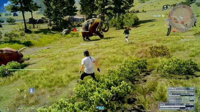 FINAL FANTASY XV - Steak Hunting 'Way under level' смотреть онлайн