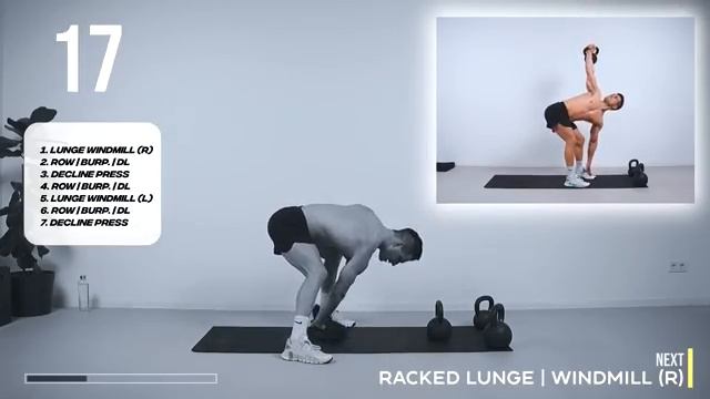 40 min FULL BODY KETTLEBELL Workout Controlled & Explosive Strength Endurance Repeat смотреть онлайн