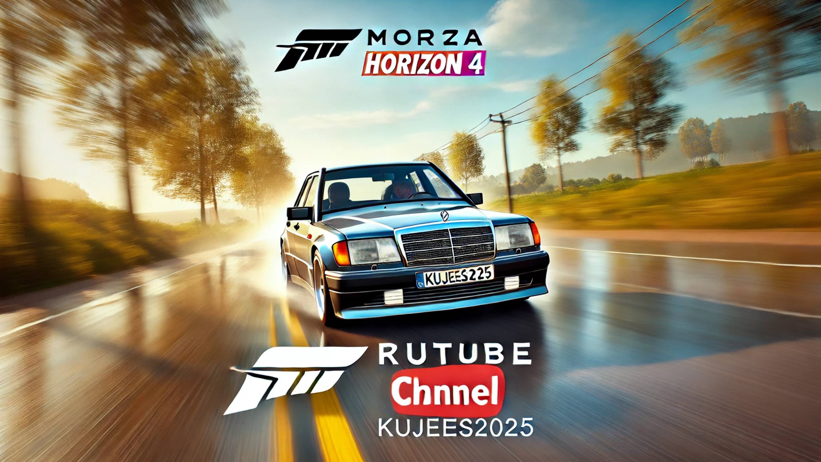Легендарный Mercedes 190E EVO – Forza Horizon 4 | KUJEES2025