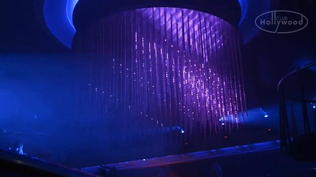 3D LED Chandelier Controlled By Madrix At Club Hollywood Tallinn, Estonia